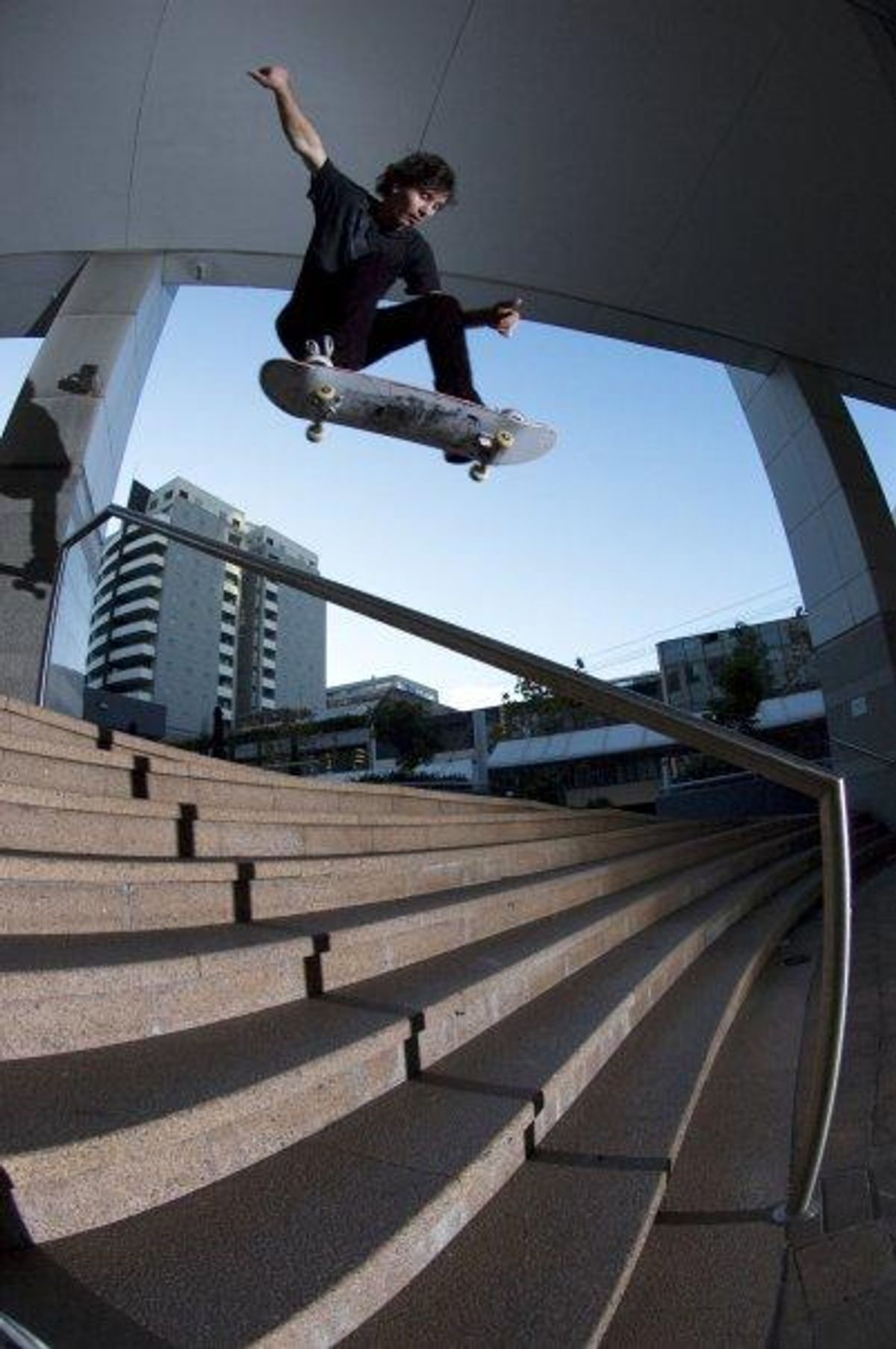 Leonards 8 Rail skate spot