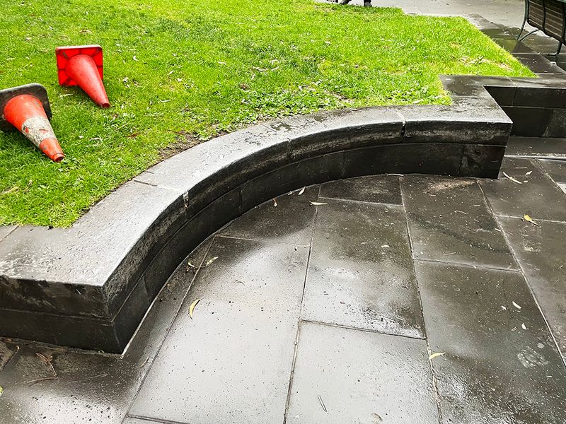 Library Curved Ledge 