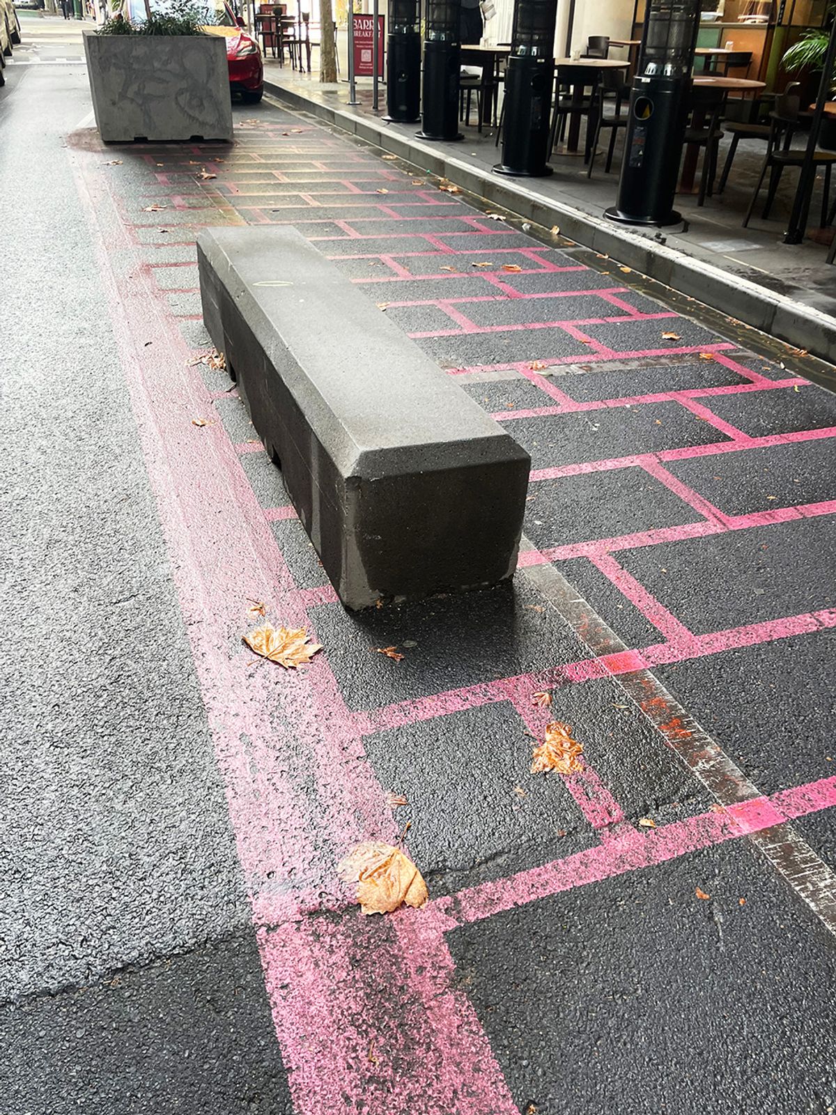 Little Collins Blocks skate spot