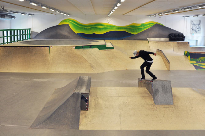 Lulea Indoor Skatepark 