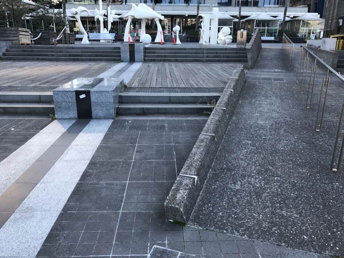 Docklands Manny Pads skate spot