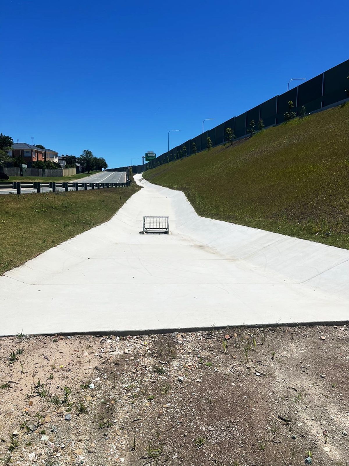 Oyster Creek Ditch skate spot