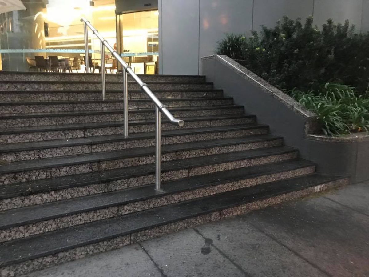Hazchem Ledge skate spot