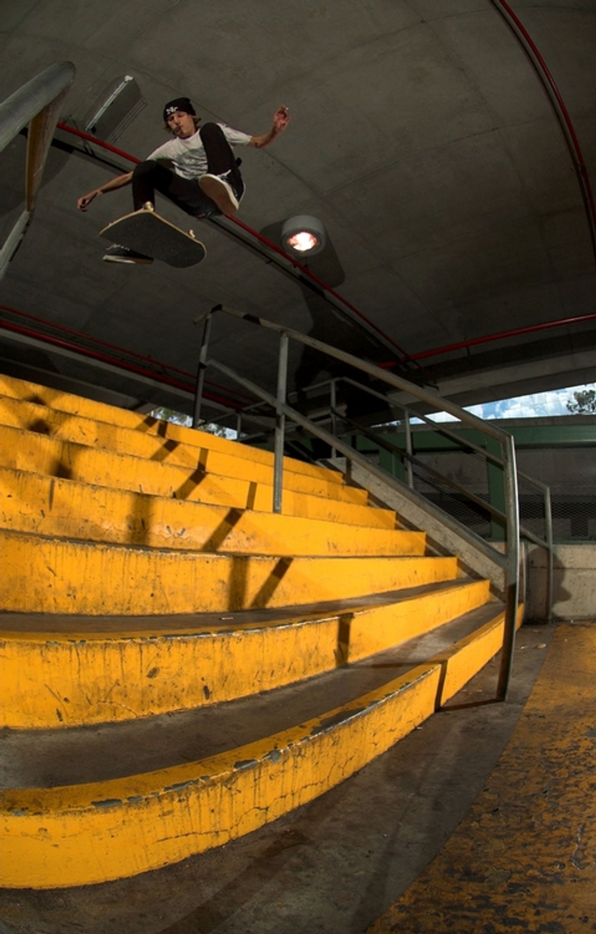 Macquarie 7 Rails skate spot