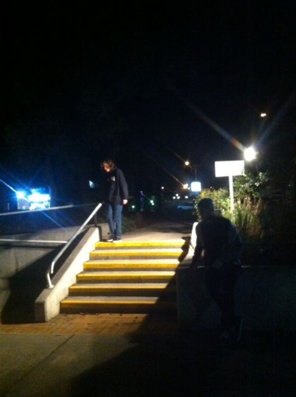 McKoy St Rail