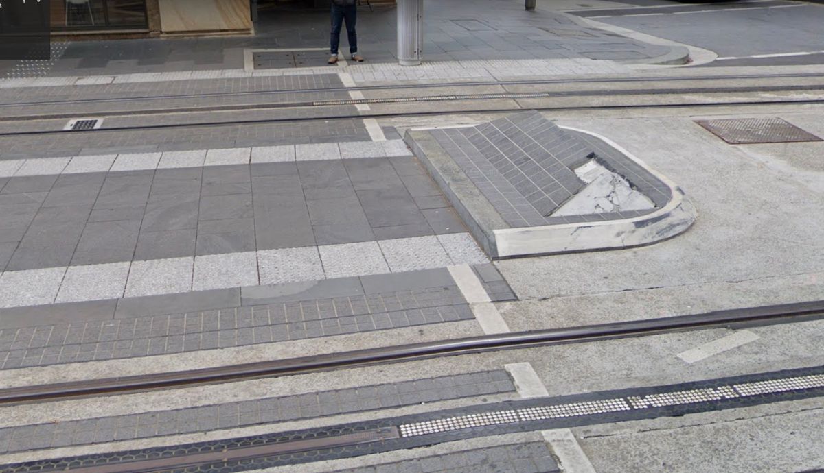 George St Bank skate spot