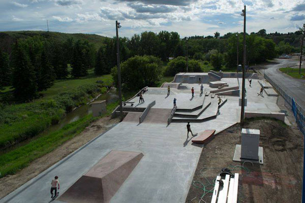 Medicine Hat Skate Park 