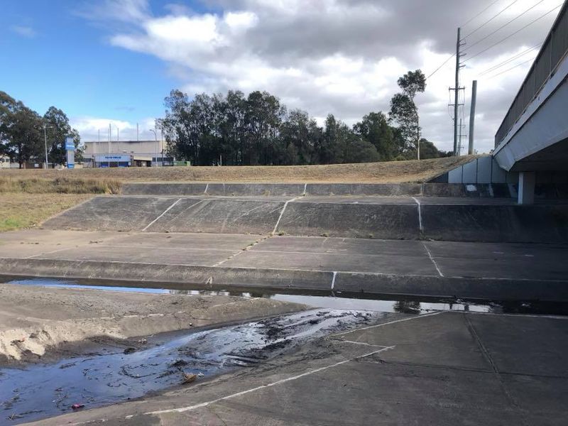 Airds Road Ditch
