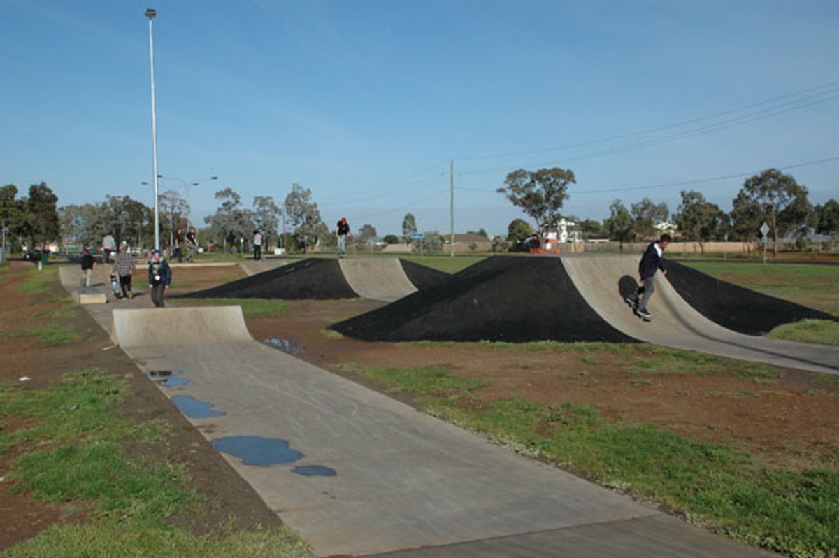 Melton South BMX Track skatepark