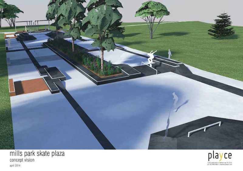 New Mills Park Skatepark