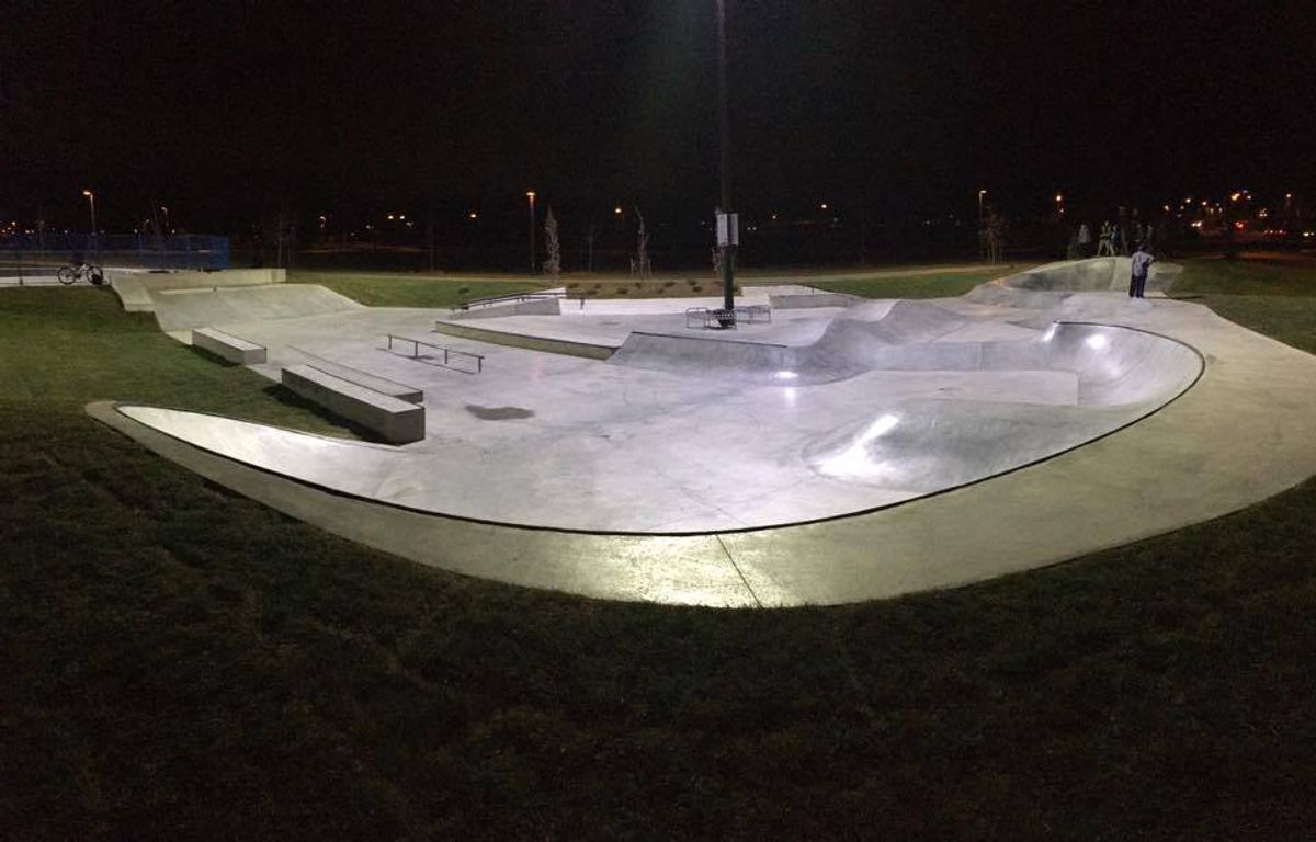 Milton Spectrum Park skatepark