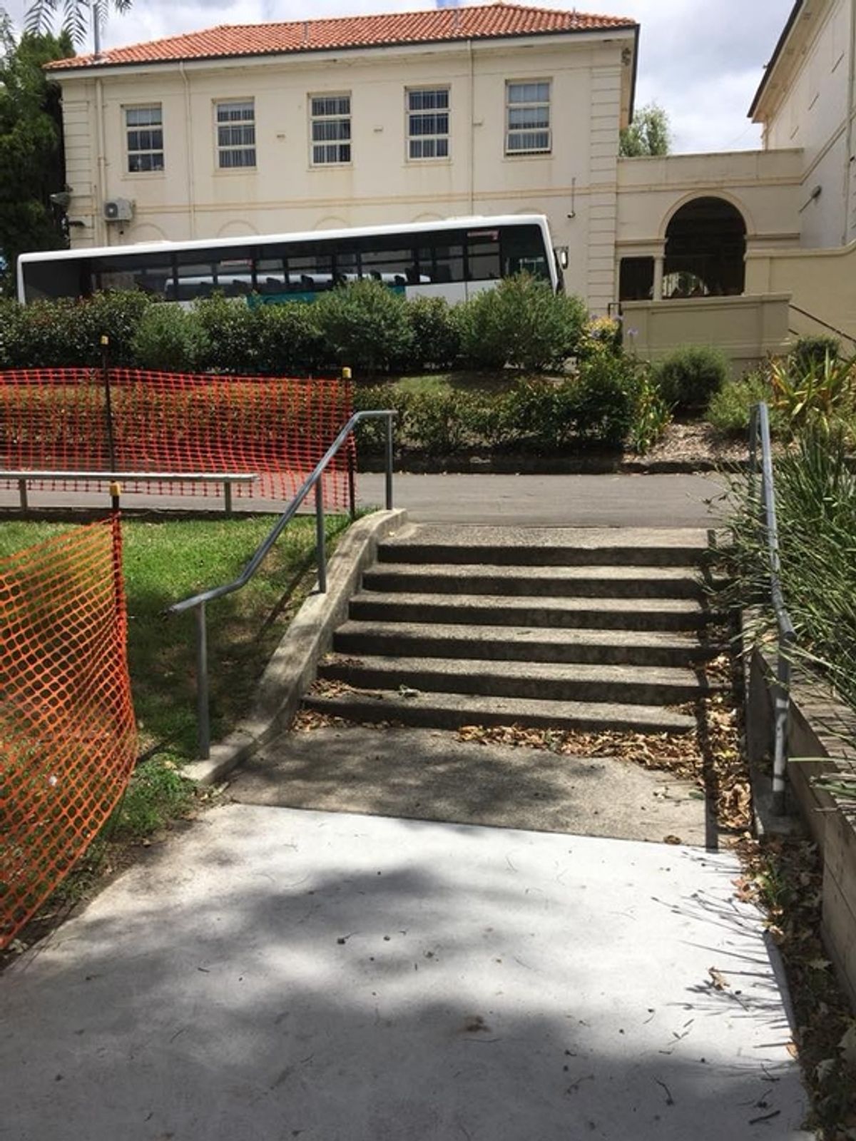 Moore Park Rail skate spot