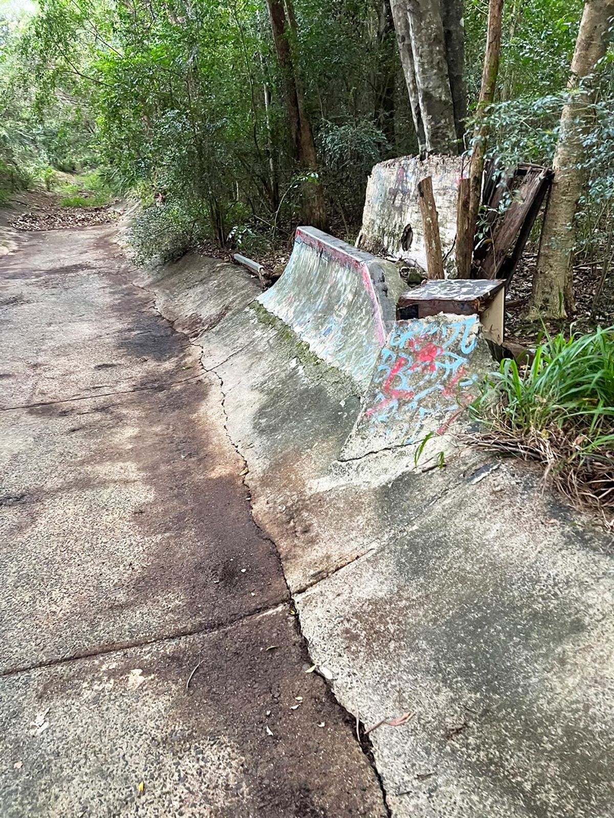 Myocum Ditch skate spot