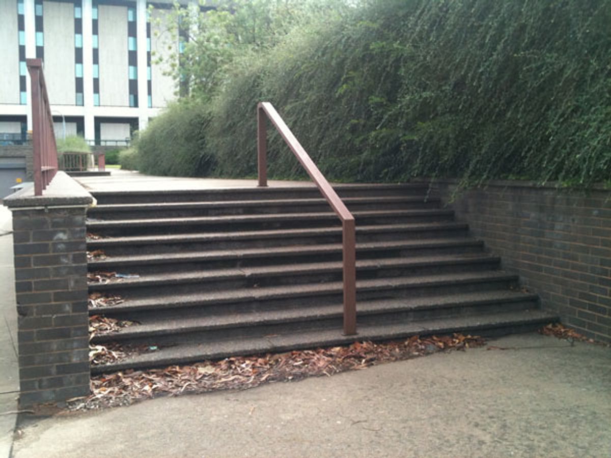 National Library Rail skate spot