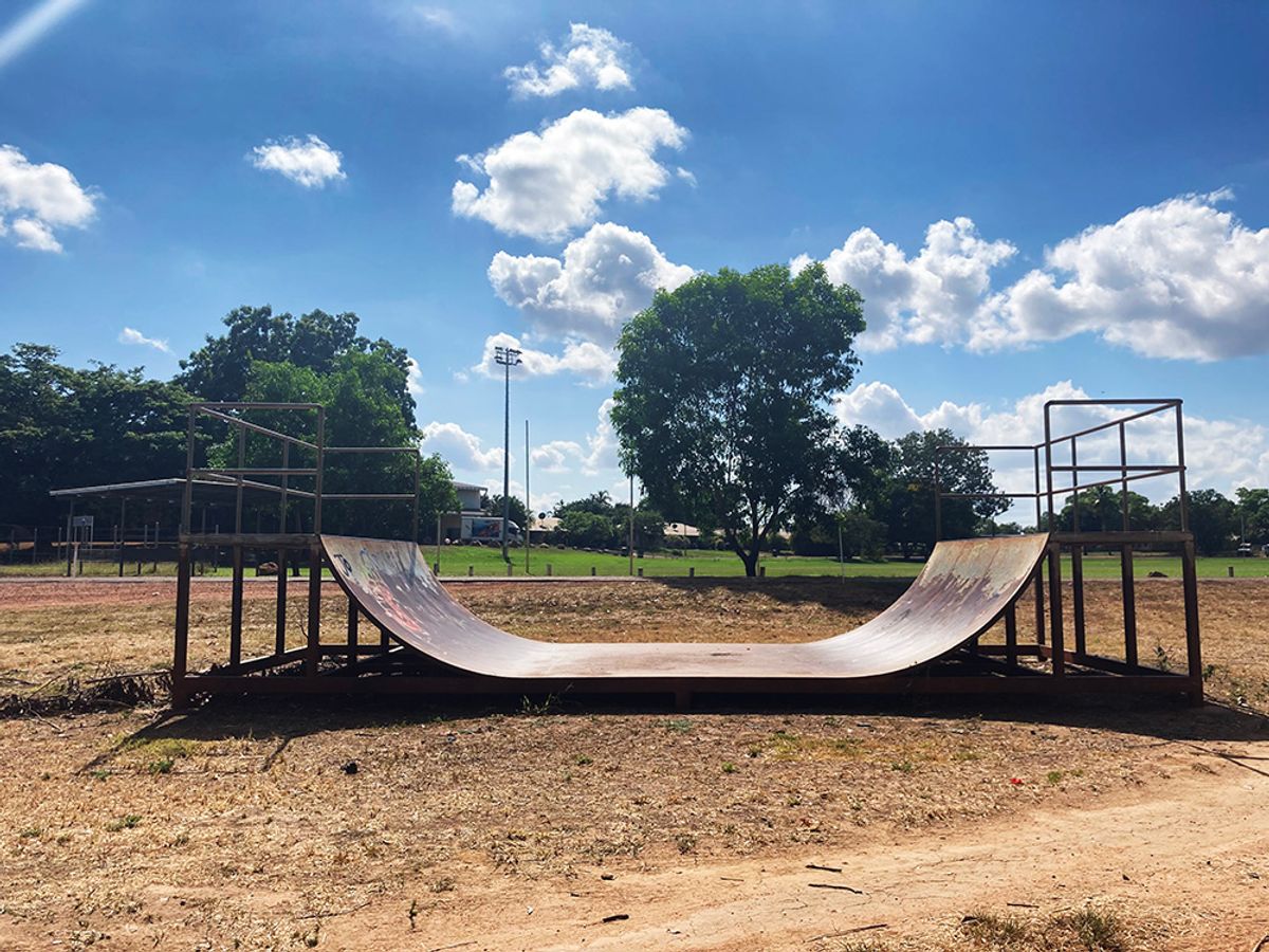Nauiyu Mini Ramp skatepark