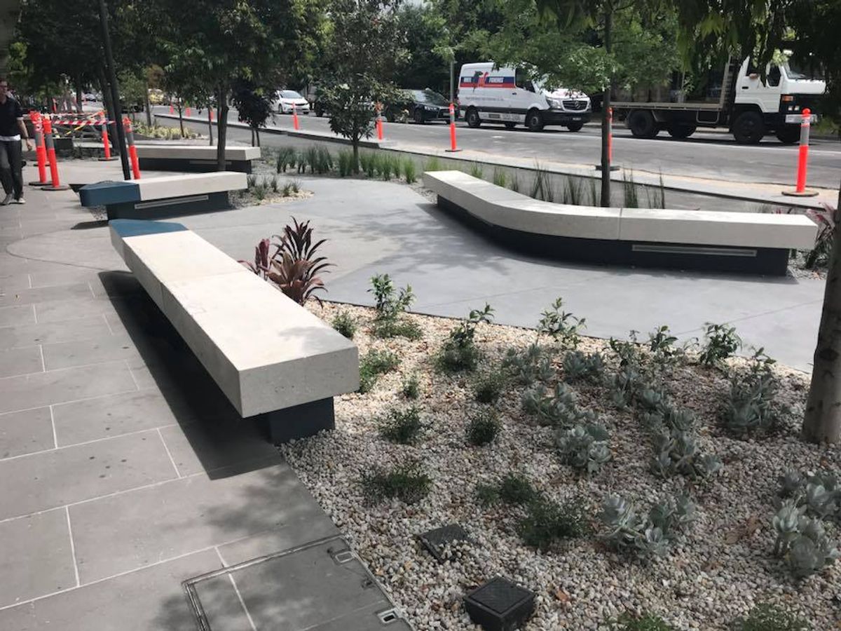 Malop St Ledges skate spot