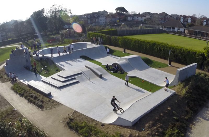 New Milton Skate Park 