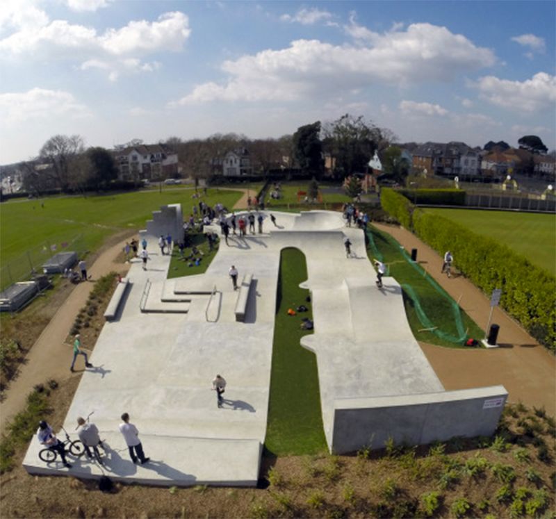 New Milton Skate Park 