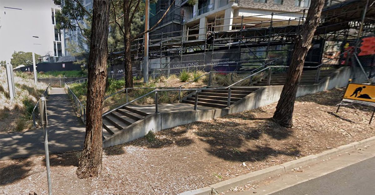 Australia Kink Rail skate spot