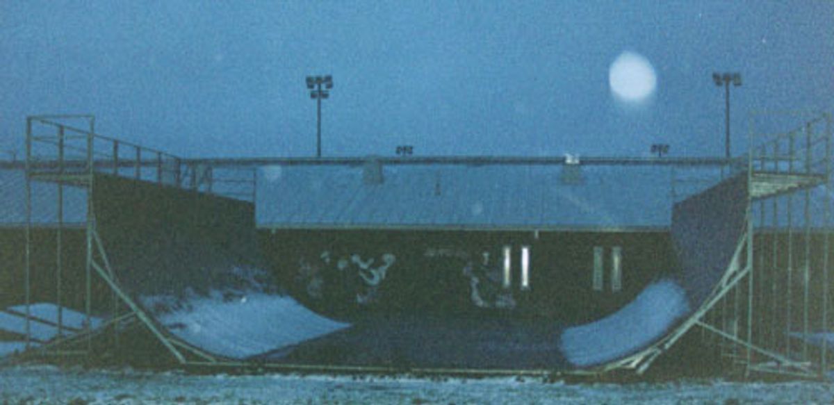 Oulu Vert Ramp skatepark