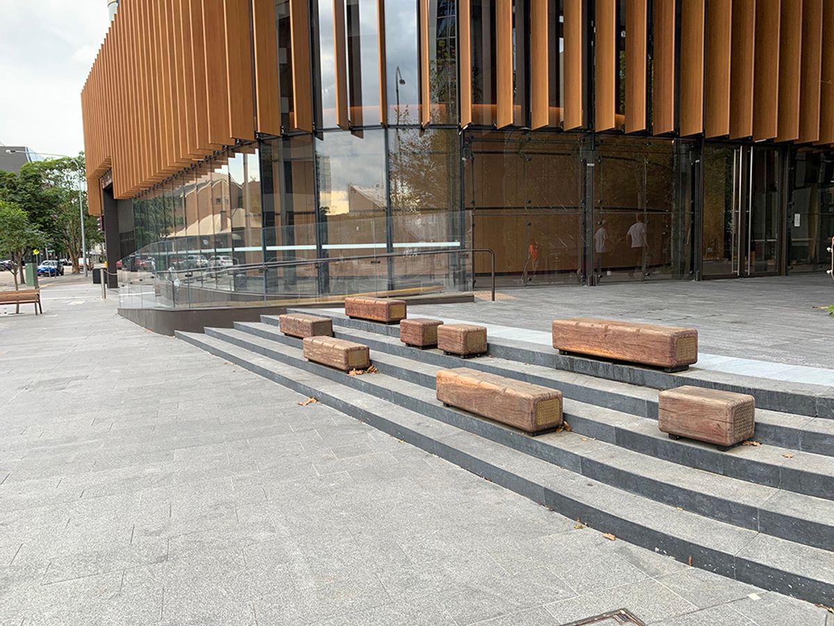 Smith St Stairs skate spot