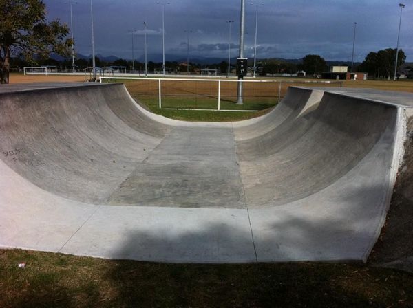 Palm Beach Concrete Half Pipe