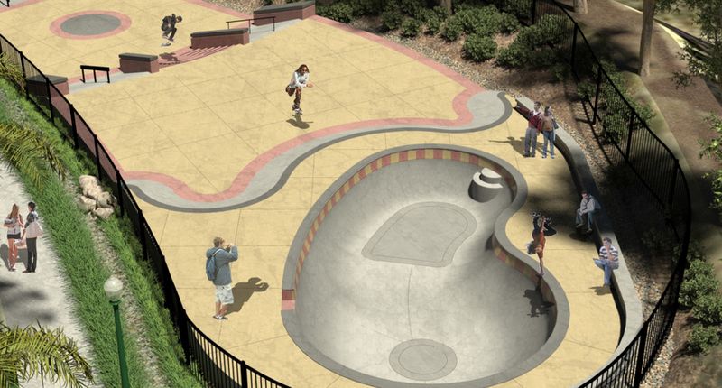 Park De La Cruz Skatepark