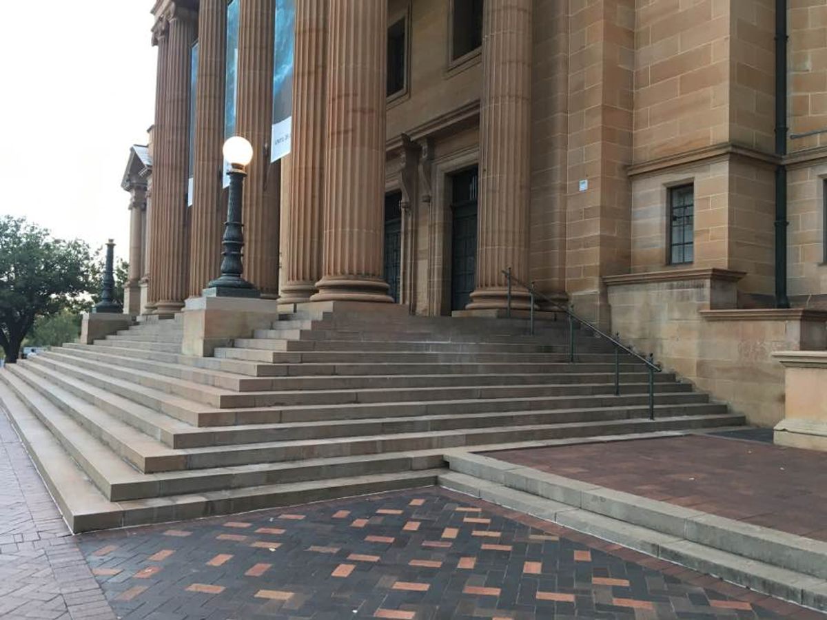 Library Stairs skate spot