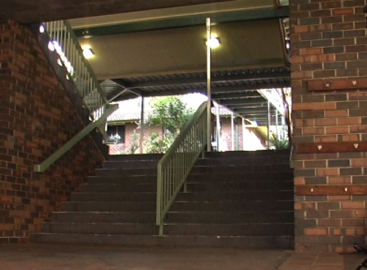 Pleasant rail skate spot