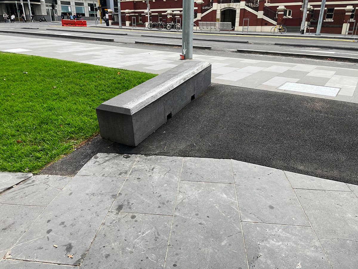 Swanston St Block skate spot