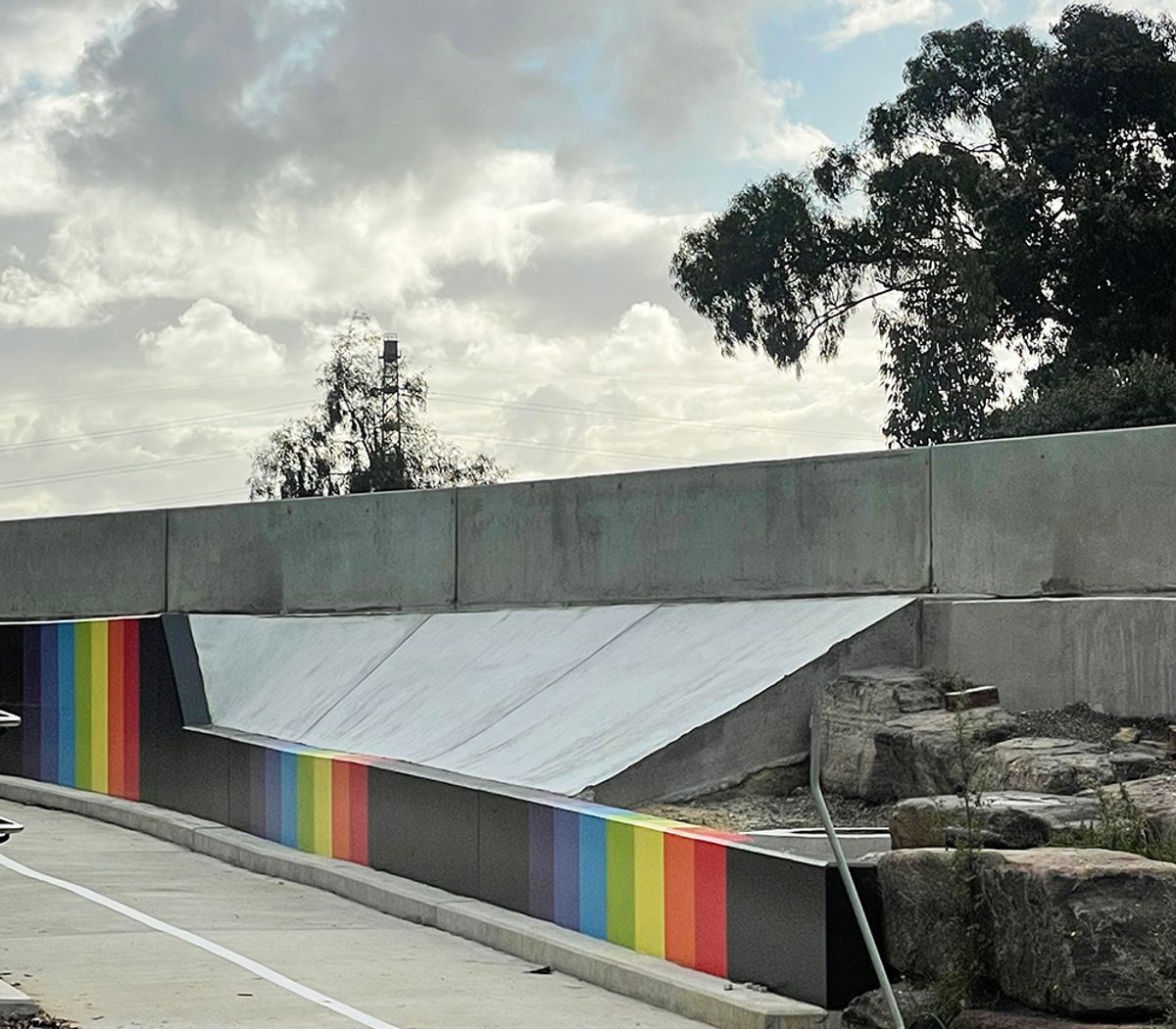 Rainbow Bank skate spot