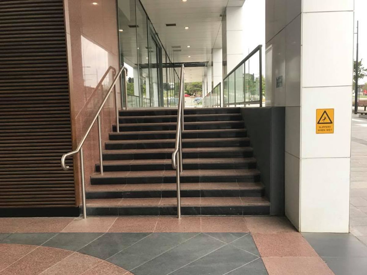 Constitution Red Stairs skate spot