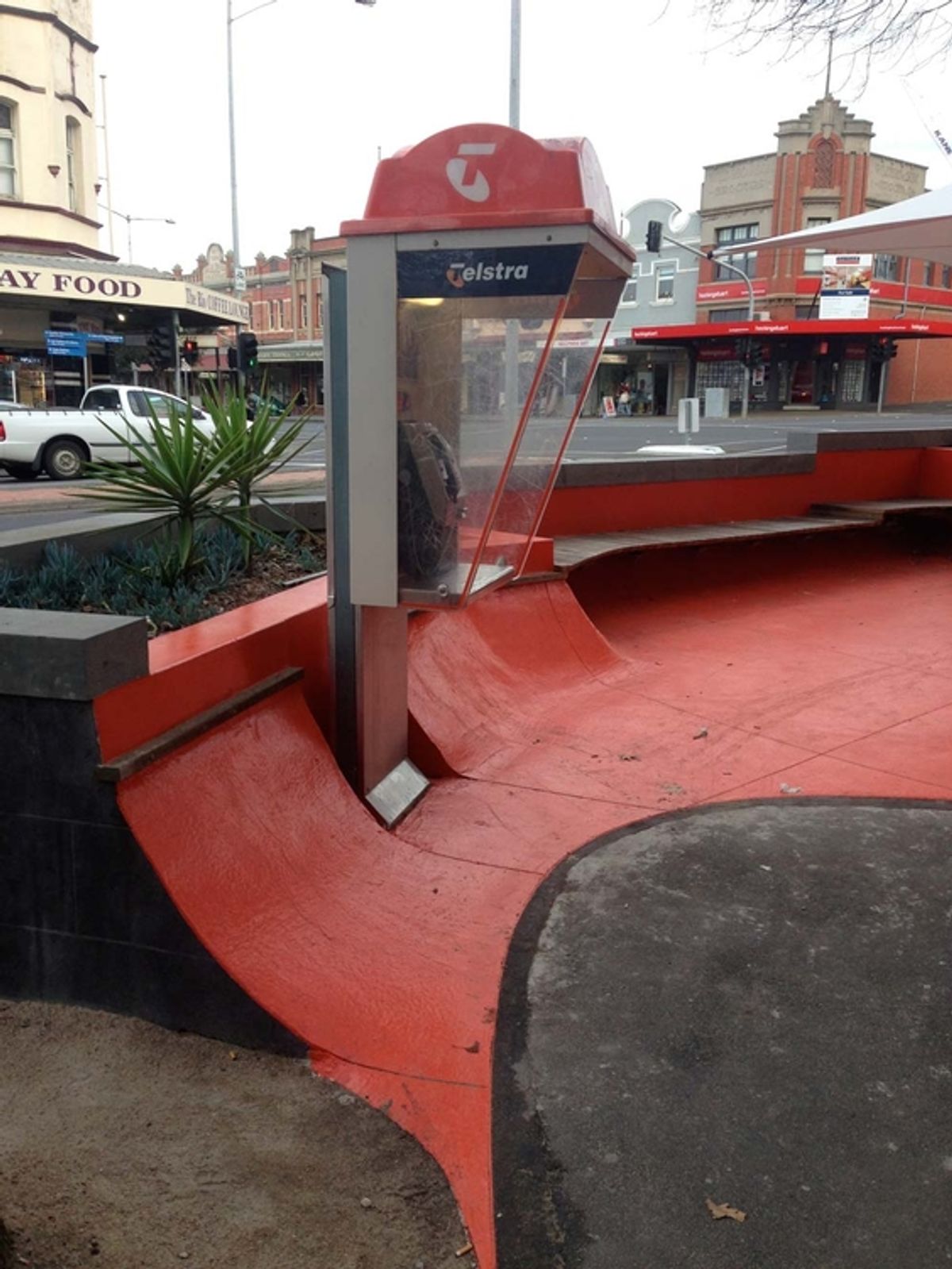 City Red Trannies skate spot