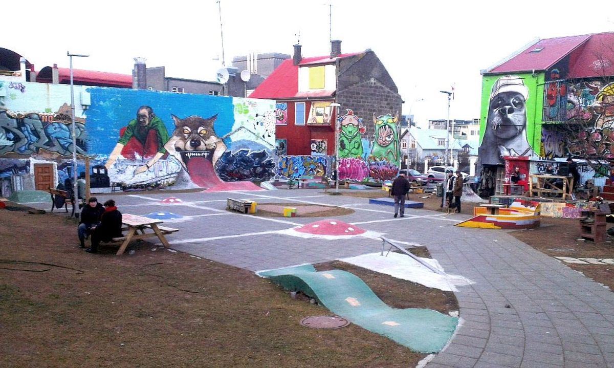 Reykjavik DIY skatepark
