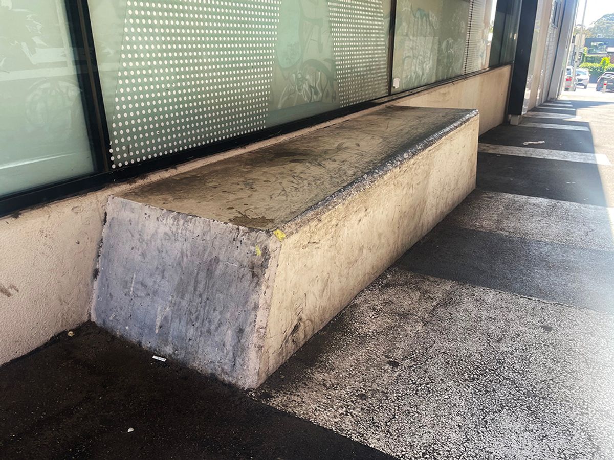 Laneway Ledge skate spot