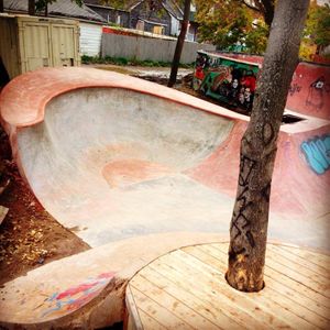 Sculpture park Skatepark