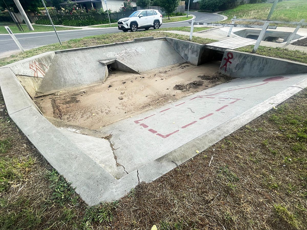 Roalies Ditch skate spot
