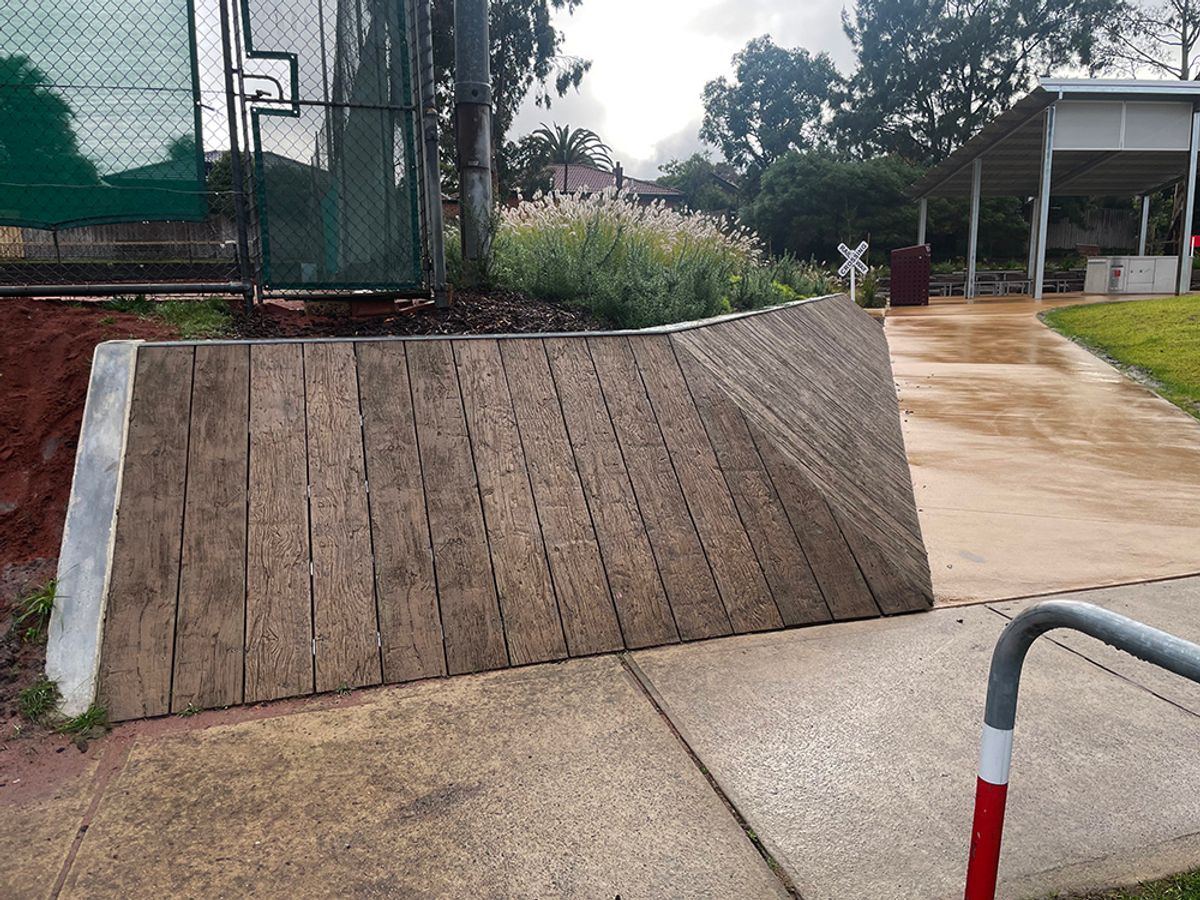 Rosanna St Park skate spot
