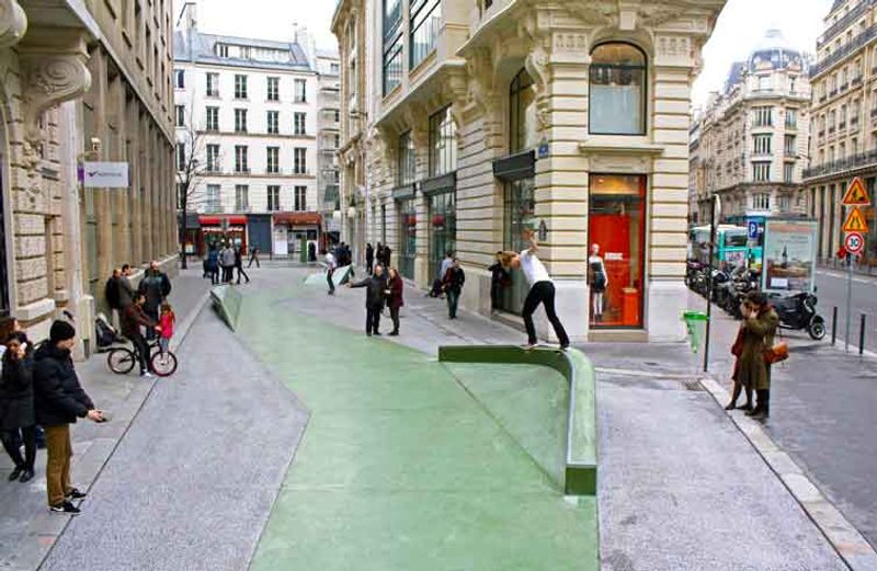 Rue Cladel Skatepark
