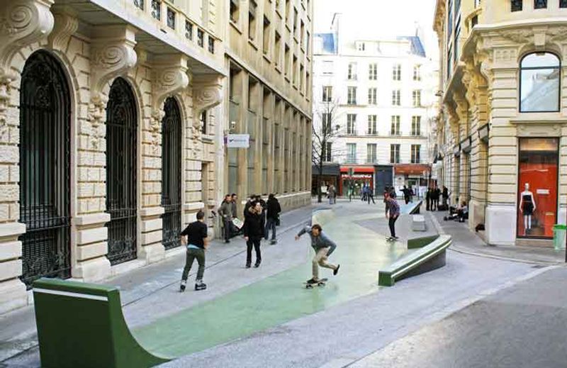 Rue Cladel Skatepark