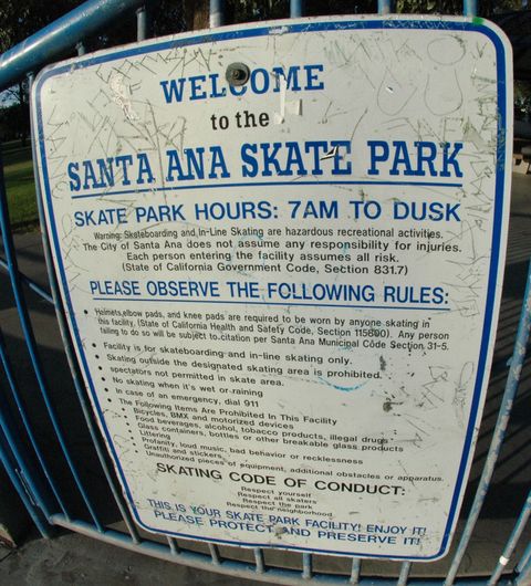 Santa Ana Skatepark photo 3