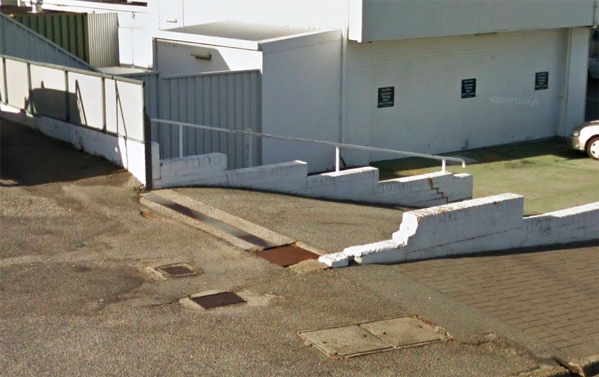 Ampol Rough Rail skate spot