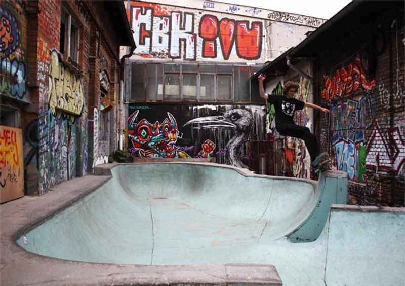 Skatehalle DIY