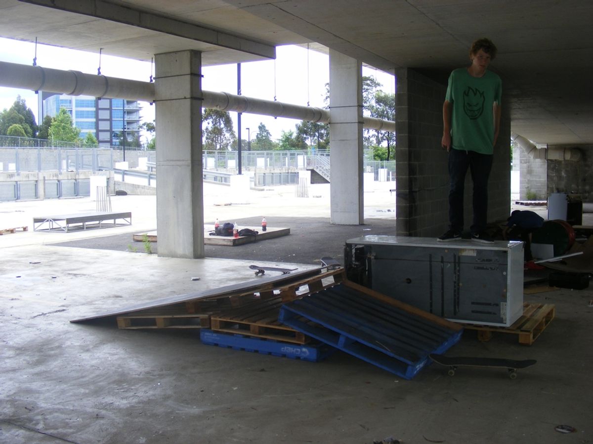 Hillsong Ghetto Spot skate spot