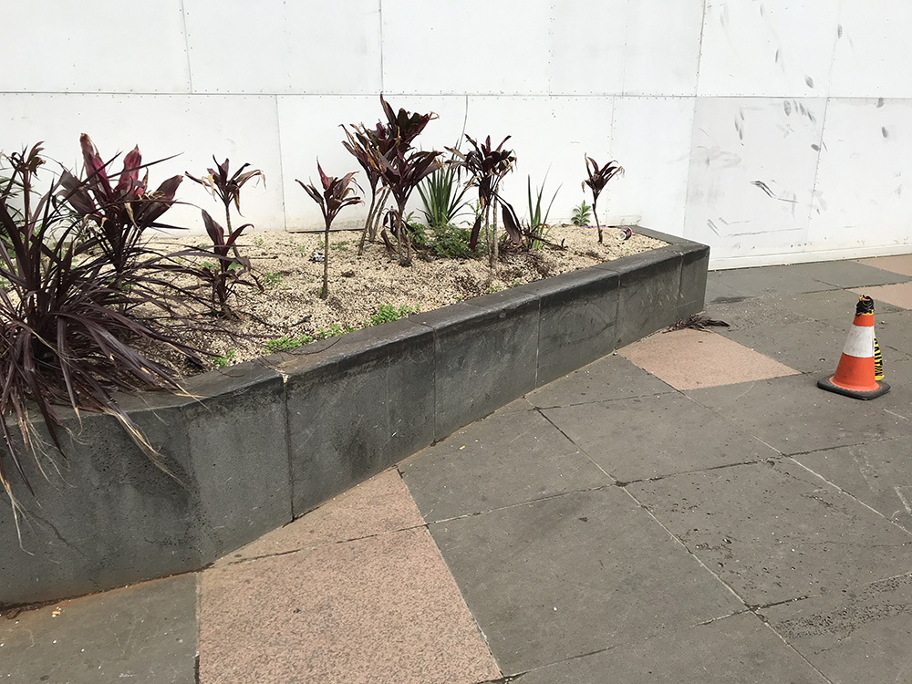 Parliament Station Ledge 