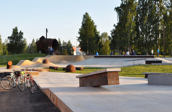 Steel Park Skate Park 