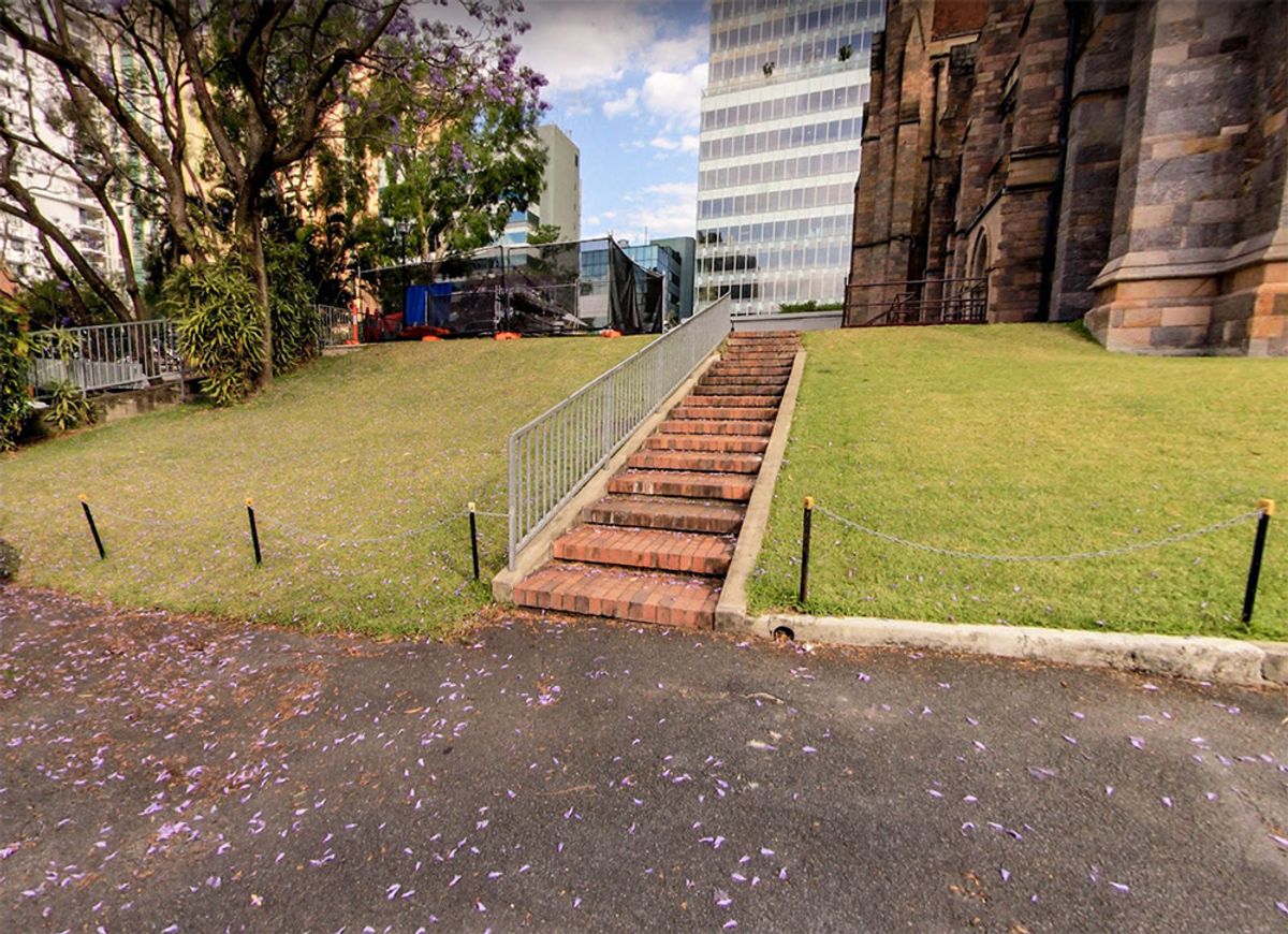 St Johns Rail skate spot