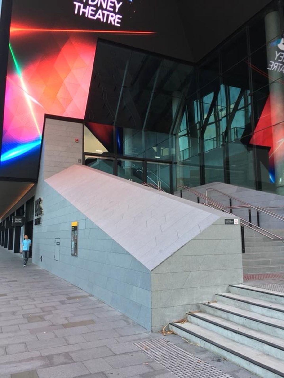 Sydney Theatre skate spot