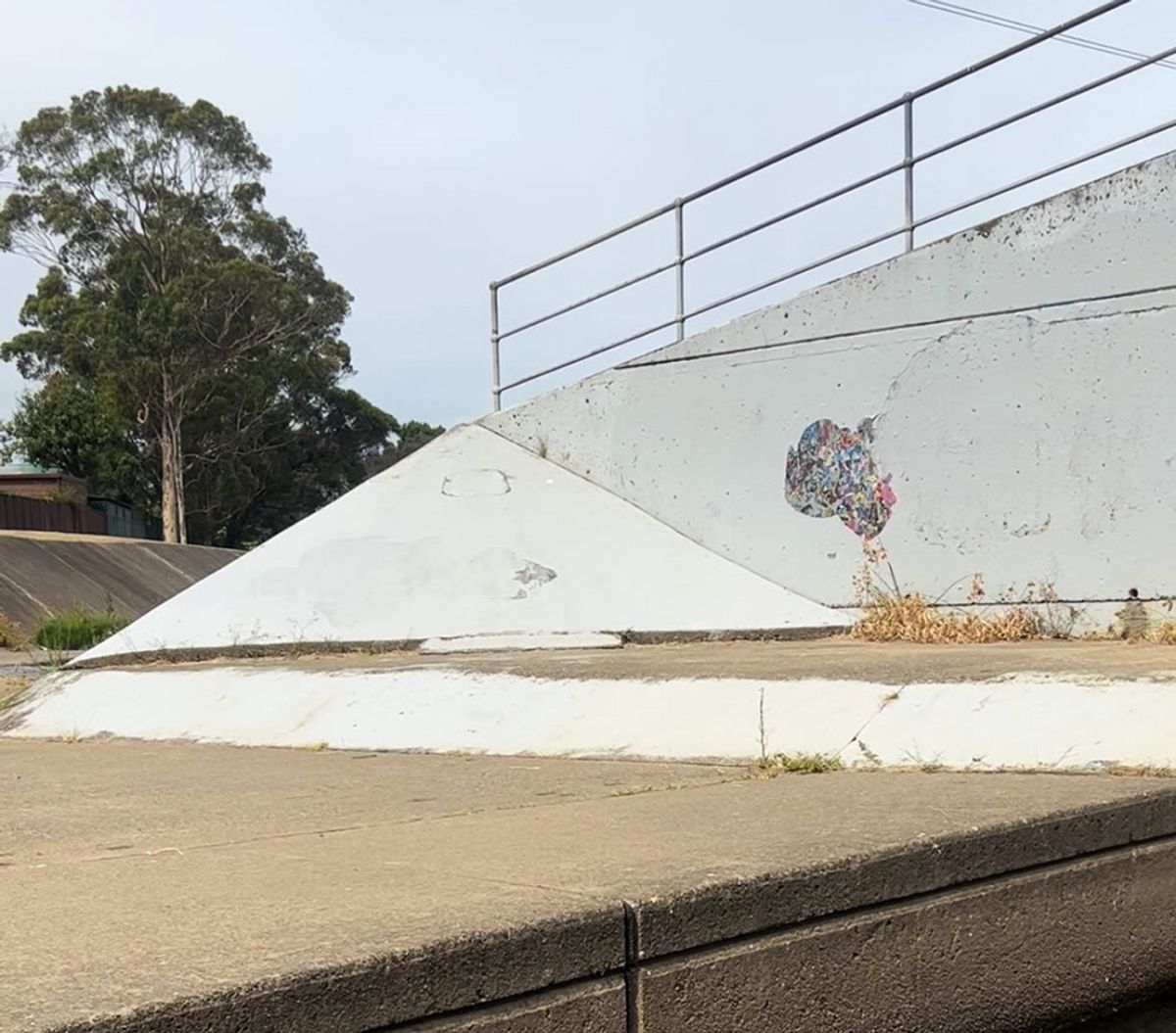 Tucks Rd Bank skate spot