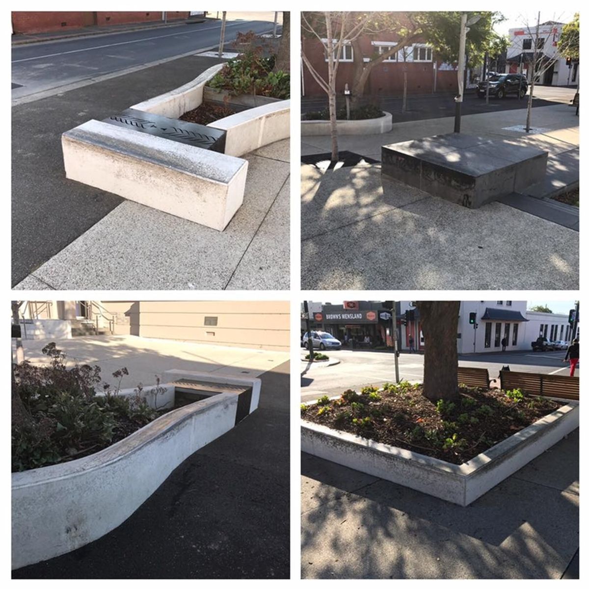 Town Hall Ledges skate spot